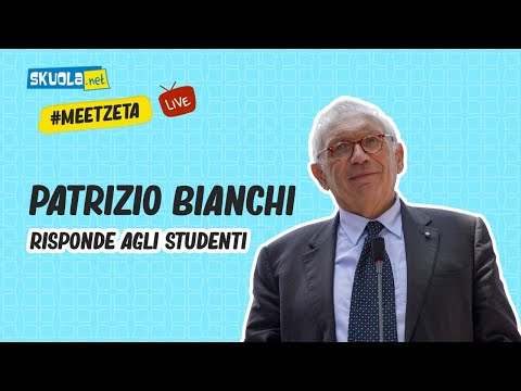 Skuola.net interroga Patrizio Bianchi.Il Ministro dell’Istruzione risponde agli studenti - #MeetZeta