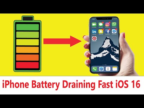 ( iOS 16 ) iOS 16 battery drain fast / test after updating iOS 16.4 battery draining fast / iOS 16.4
