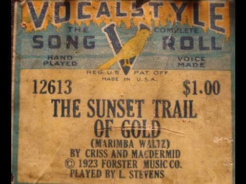 "The Sunset Trail Of Gold" Betsy Lane Shepherd & George Wilton Ballard (Edison Diamond Disc 51014)