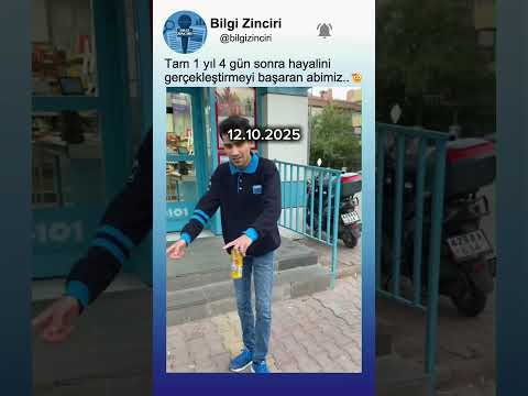 1 Yıl Sonra Hayalini Gerçekleştirip Arabasını Söylediği Yere Park Eden Abimiz..🫡👏