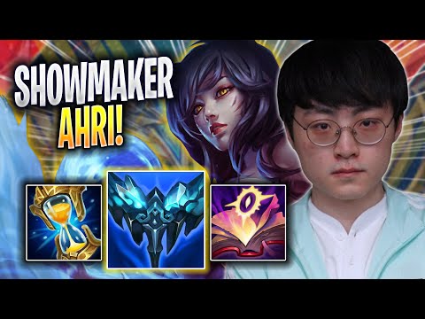 SHOWMAKER IS A MONSTER WITH AHRI! - DK ShowMaker Plays Ahri MID vs Renekton! | Season 2023