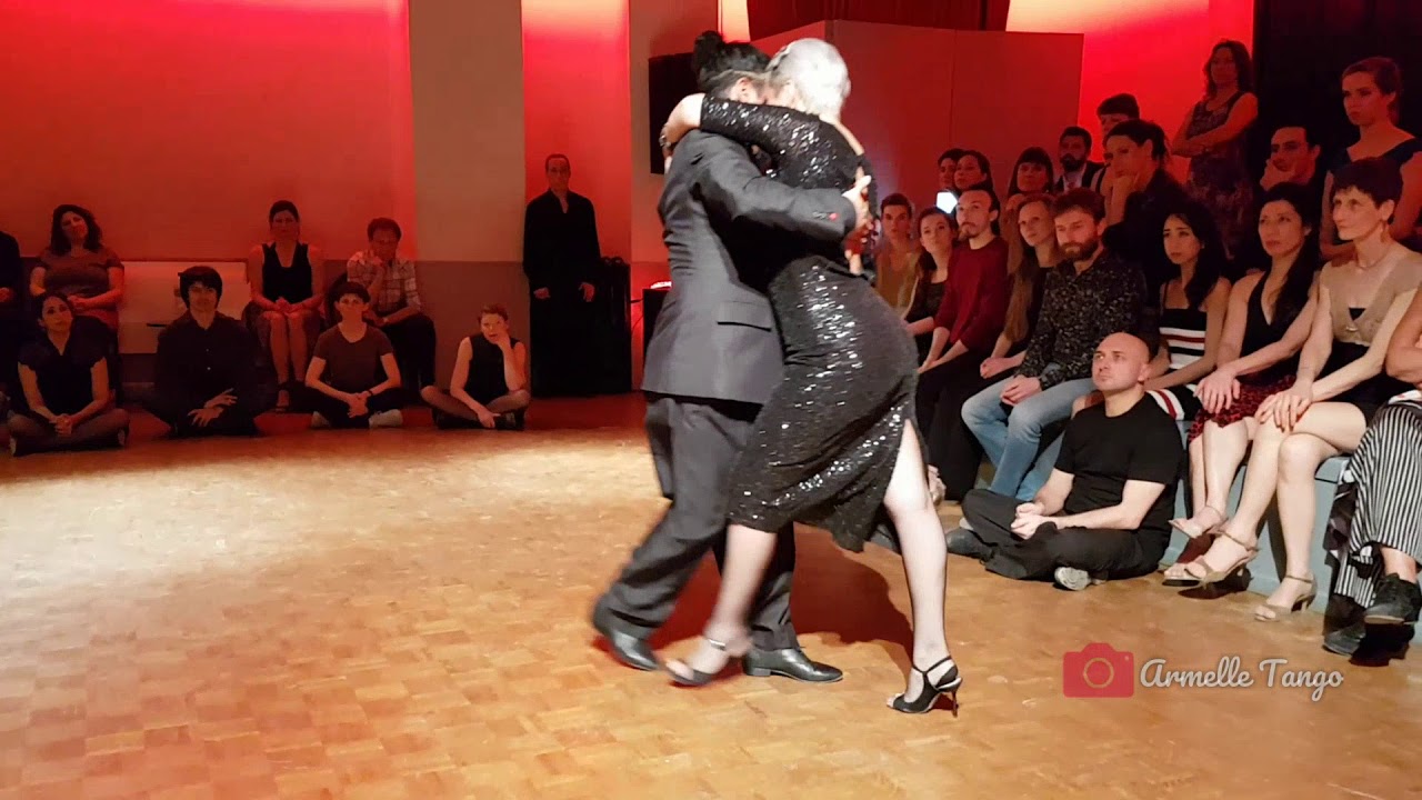 Oscar Beltran & Victoria Laverde ❤ Lejos De Ti (Rodolfo Biagi) @ Paris - Milonga El Garrón