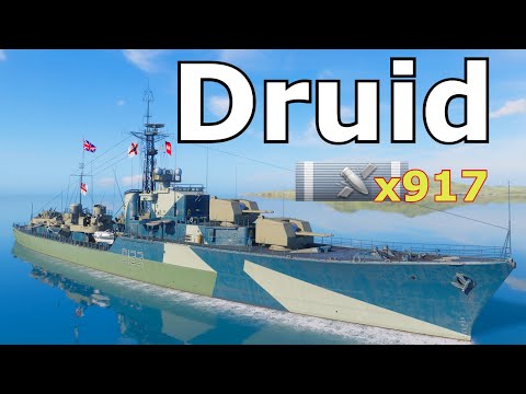 World of WarShips Druid - 3 Kills 275K Damage