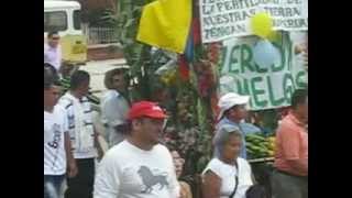 preview picture of video 'DESFILE DE CARROZAS FIESTA DE SAN ISIDRO EN CHAGUANI'