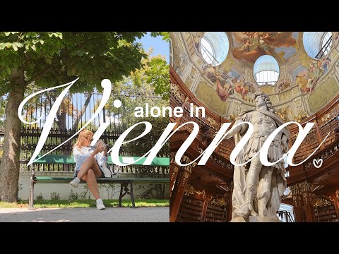 ALONE IN VIENNA ~ a solo travel vlog 🦢⛰️✨