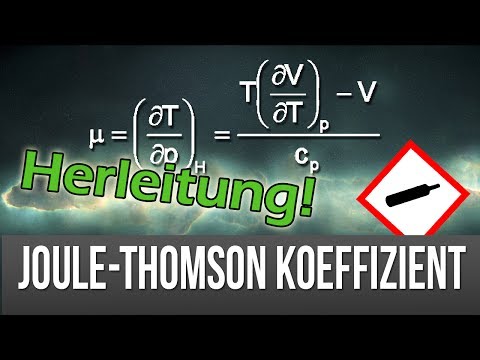 Joule Thomson Koeffizient Herleitung - (Vollständig)