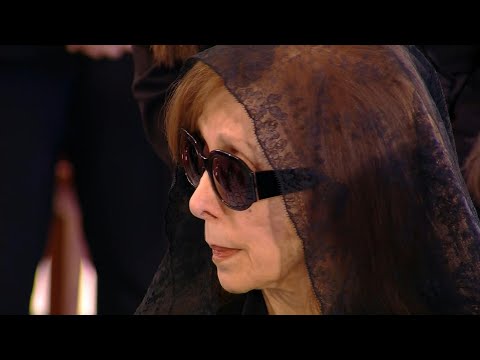 Lebanon's top singer Fairuz attends funeral of her son, musician Ziad Rahbani | AFP
