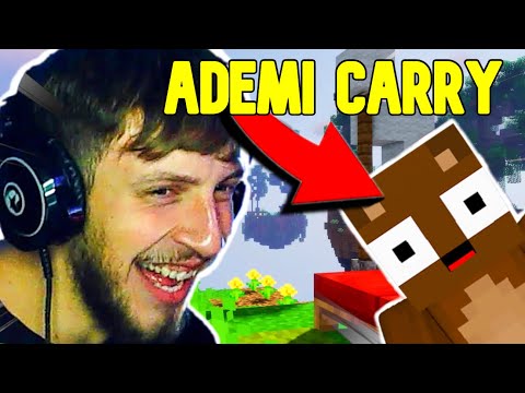 ADEMI ma ka bo CARRY - Minecraft Bedwars Shqip