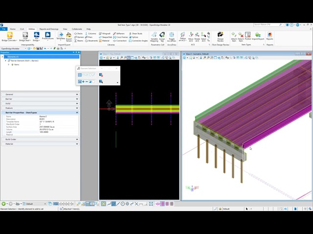 Understanding Item Types in Open Bridge Modeler | Magica