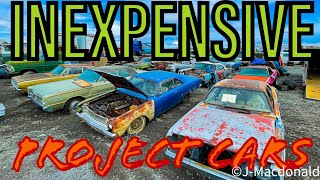 INEXPENSIVE PROJECT CARS FOR SALE. Just intime for No-Name Nationals, I have Mopars and Fords CHEAP