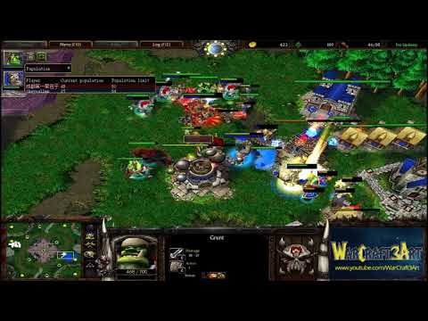 Lyn(ORC) vs Blade(HU) - WarCraft 3 Frozen Throne - RN3246