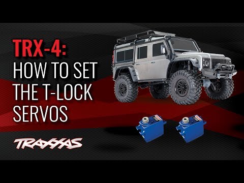 How to Set the T-Lock Servos | Traxxas TRX-4