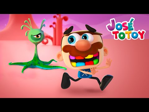 Kinderzeichentrickfilm | Geschichten von José Totoy!! | José und die Reise zum Mond!