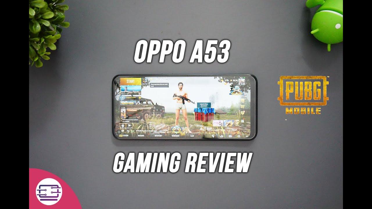 Oppo A53 (2020) Gaming, PUBG Mobile Graphics, FPS Meter and Heating