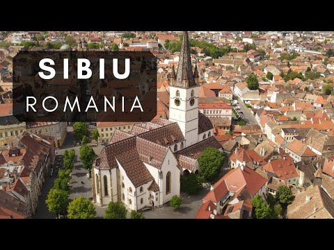 SIBIU ROMANIA 🇷🇴 Drone footage