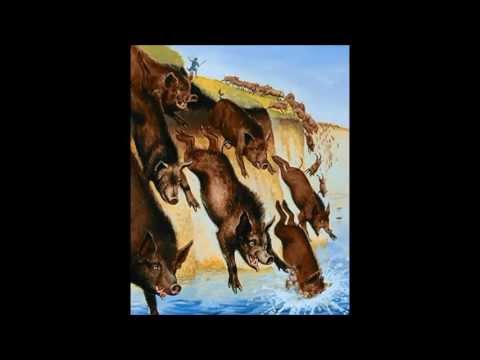 MY NAME IS LEGION we are many demons GONE INTO THE SWINE OF THE WORLD mark of the beast preaching