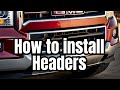How to install Long Tube Headers on a 2007 - 2013 GMC Sierra 1500 5.3l | eBay Headers $219
