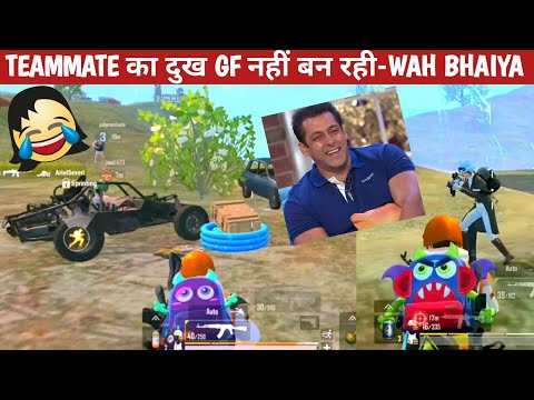 TEAMMATE IS VERY VERY SINGLE RANDOM COMEDY|pubg lite video online gameplay MOMENTS BY CARTOON FREAK