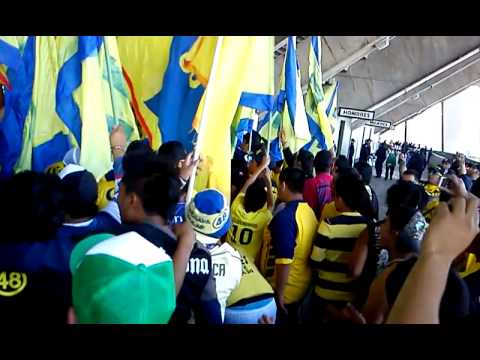"America vs chivas 2011  "YA LLEGO LA BANDA QUE LOCA QUE ESTA"" Barra: Ritual Del Kaoz &bull; Club: América