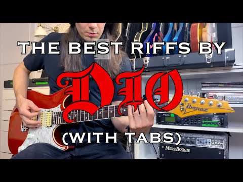 The Best DIO Riffs (with tabs!)