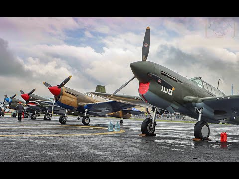 On the Flight-line at Warbirds over Scone airshow 2022.