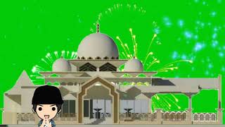 Download lagu Ucapan idul fitri green screen mp3