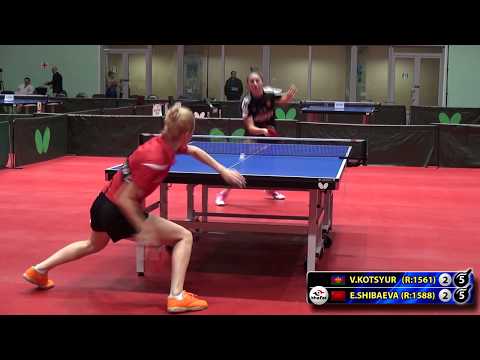 10.KOTSYUR - SHIBAEVA #RUSSIAN #Championships #tabletennis #настольныйтеннис
