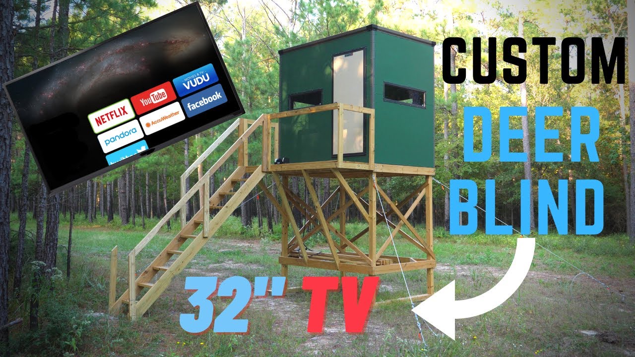 21 Deer Blind Plans To Enjoy You Hunting This Season The Self
