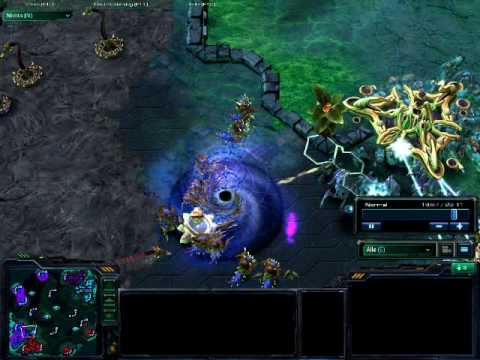 Starcraft 2 Vortex Nuclear Combo !!! POWNED!!