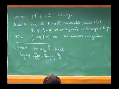 Programa de Doutorado: Tópicos de Sistemas Dinâmicos - Aula 05