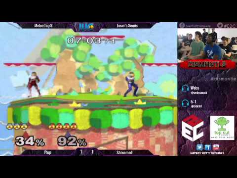 Dismantle - Shroomed (Sheik) vs. Plup (Sheik) Melee Loser's Semis