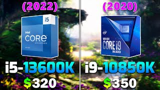 Video thumbnail for Core i5 13600K vs Core i9 10850K | PC Gameplay Tested by TheSpyHood
