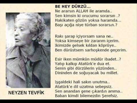 Be Hey Dürzü Neyzen Tevfik