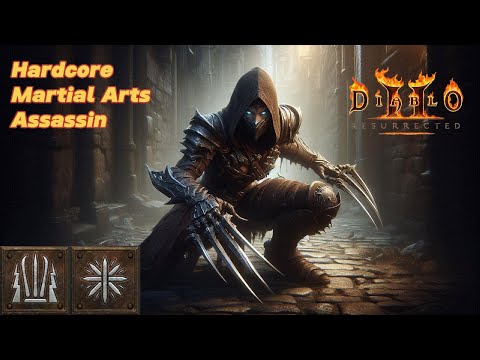 Diablo 2 - Martial Arts Assassin | 1 to Hell HC