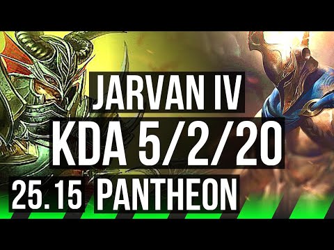 JARVAN IV vs PANTHEON (JGL) | 5/2/20 | KR Master | 25.15