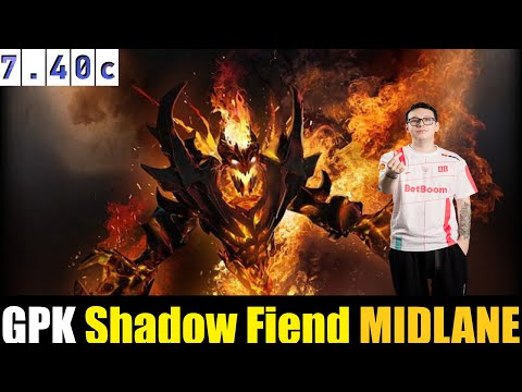 GPK [Shadow Fiend] MID 7.40c - DOTA 2 HIGHEST MMR MATCH#dota2   #dota2gameplay