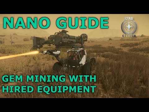 Star Citizen 3.23.1 - Beginner's Guide - Gem Mining by Hiring a ROC and Cutlass Black