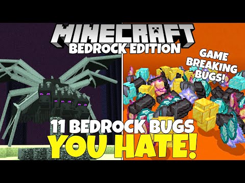 silentwisperer - 11 Bugs That Made You HATE Minecraft Bedrock Edition!