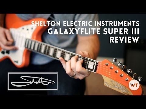 PRE-ORDER Shelton GalaxyFlite Vintage Offset Offset w/ Mastery. Aged Lacquer Finish. NEW Headstock! image 26