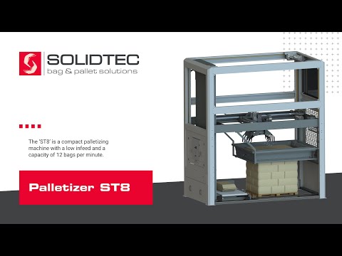 ST8 low infeed palletizer - Solidtec
