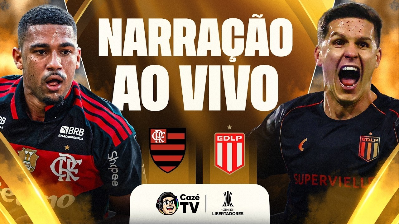 FLAMENGO X ESTUDIANTES DE LA PLATA | LIBERTADORES | NARRAÇÃO | NOCHE DE COPA