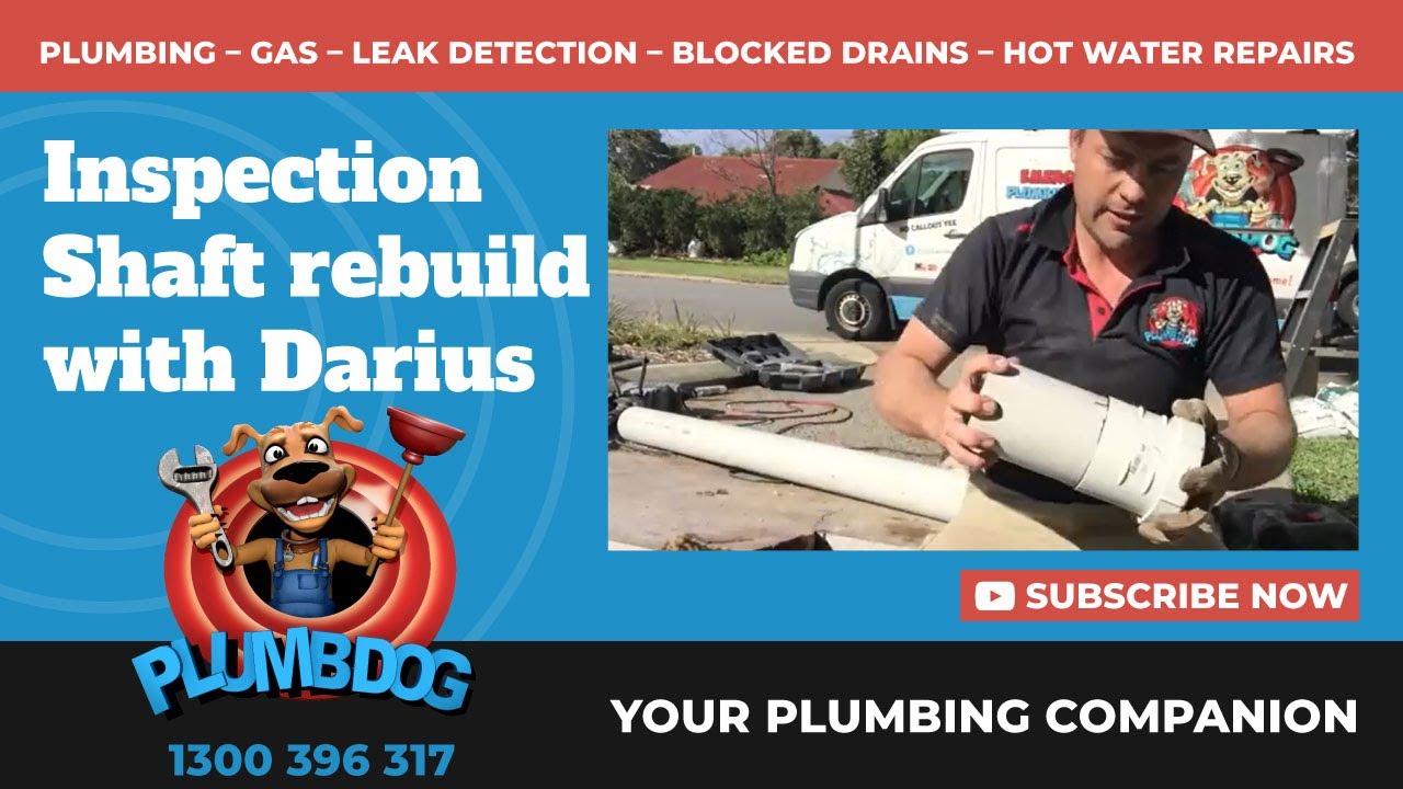 Rebuilding A Drain Inspection Shaft Plumbdog Plumbing