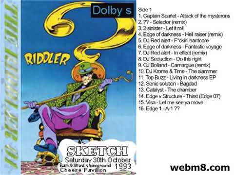 DJ Riddler tape 01 - 30/10/93