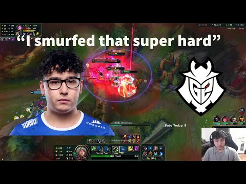 BrokenBlade With The Insane RIVEN Play - G2's New Top Laner??