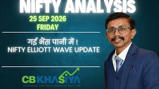 गई भैंस पानी में ! || Nifty Elliott wave update