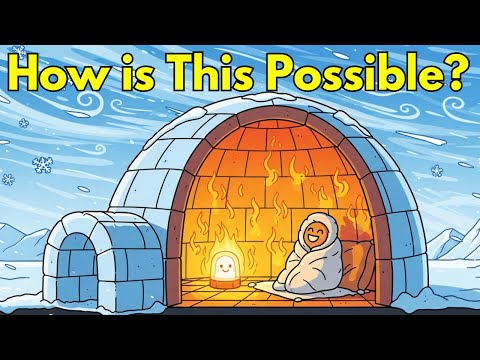 為什麼冰屋能讓你溫暖？🧊 (How an Igloo Keeps you warm?)