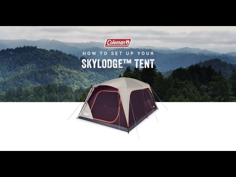 How to Set Up Your Coleman Skylodge Camping Tent