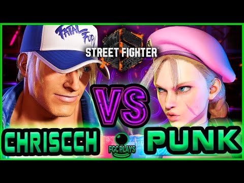 SF6 🔥 ChrisCCH (Terry) vs Punk (Cammy) 🔥High Level Fight🔥 Street Fighter 6