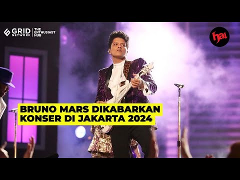 Heboh Bruno Mars Dikabarkan Konser di Jakarta 2024