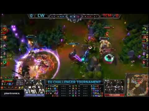 CW Rekkles Vayne VS TCM Game 1 Highlights   EU LCS Promo Semi HQ